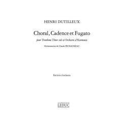Henri Dutilleux: Choral, Cadence et Fugato (Trombone & other instruments)