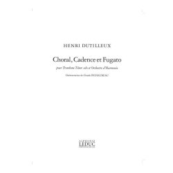 Henri Dutilleux: Choral, Cadence et Fugato (Trombone & other instruments)