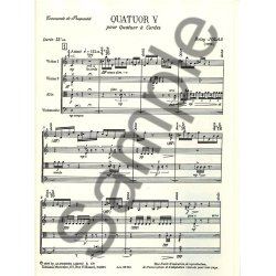 Betsy Jolas: Quatuor V (Quartet-Strings)