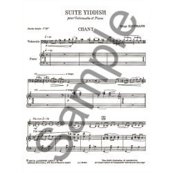 Serge Kaufmann: Suite yiddish (Cello & Piano)