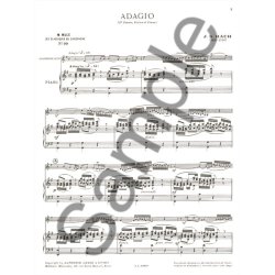 Johann Sebastian Bach: Pi&egrave;ces c&eacute;l&egrave;bres Vol.1 (Saxophone-Alto & Piano)