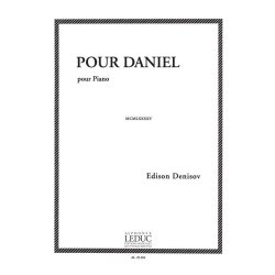 Edison Denisov: Pour Daniel (Piano solo)