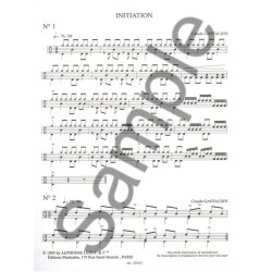 Various Composers: Batterie-Troph&eacute;e 3, Initiation &agrave; Excellence (Percussion solo)