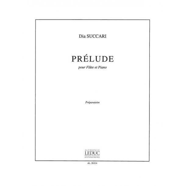 Dia Succari: Pr&eacute;lude (Flute & Piano)