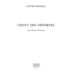 Olivier Messiaen: Chant des D&eacute;port&eacute;s (Choral-Mixed accompanied)