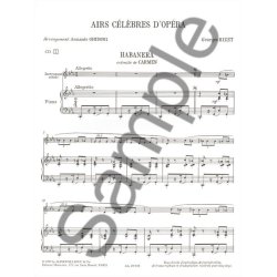 Various Composers: Airs c&eacute;l&egrave;bres d'Op&eacute;ras Vol.1 (Clarinet & Piano)