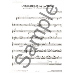Jacques Ibert: Concertino da Camera (Saxophone & other Instruments)