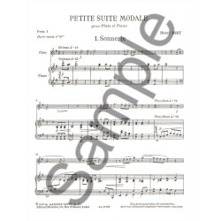 Henri Bert: Petite Suite modale (Flute & Piano)