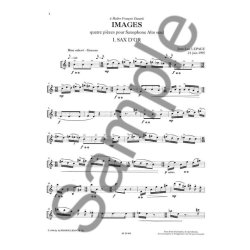 Jean-Luc Lepage: Images (Saxophone solo)