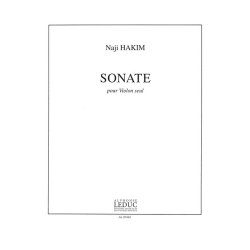 Naji Hakim: Sonate Pour Violon Seul