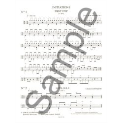 Various Composers: Batterie-Troph&eacute;e 4, Initiation &agrave; Excellence (Percussion solo)