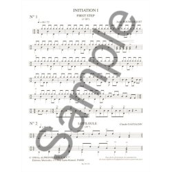 Various Composers: Batterie-Troph&eacute;e 4, Initiation &agrave; Excellence (Percussion solo)