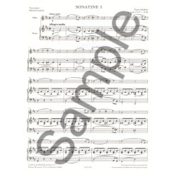 Franz Peter Schubert: Sonatina Op.posth.137, No.1 in D major (D384) (Flute & Piano)