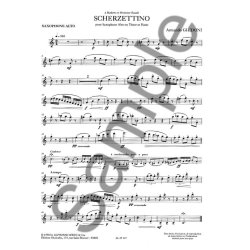 Armando Ghidoni: Scherzettino (Saxophone-Alto & Piano)