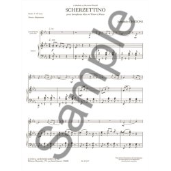 Armando Ghidoni: Scherzettino (Saxophone-Alto & Piano)