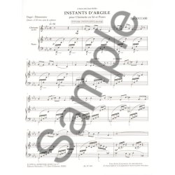 Dia Succari: Instants d'Argile (Clarinet & Piano)