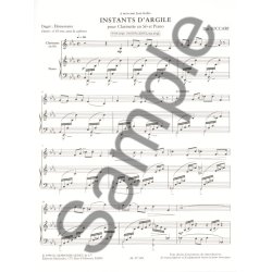 Dia Succari: Instants d'Argile (Clarinet & Piano)