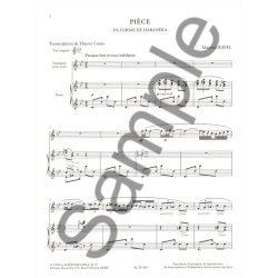 Maurice Ravel: Pi&egrave;ce en Forme de Haba&ntilde;era (Trumpet & Piano)