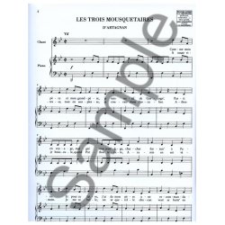 Catherine & Christian Cou&euml;ff&eacute; C.& Gouinguen&eacute; C.: Les Trois Mousquetaires (Choral-Children a cappella)