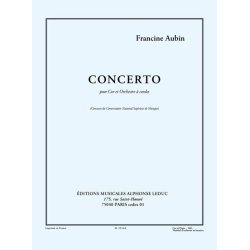 Francine Aubin: Concerto (Horn And Piano)