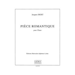 Jacques Ibert: Pi&egrave;ce romantique (Piano solo)