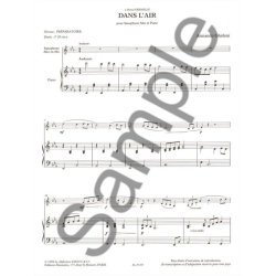 Armando Ghidoni: Dans l'Air (Saxophone-Alto & Piano)