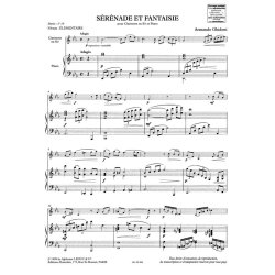 Armando Ghidoni: S&eacute;r&eacute;nade et Fantaisie (Clarinet & Piano)