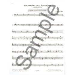 Yves Demarle: Mes Premi&egrave;res Notes de Trombone (Trombone solo)