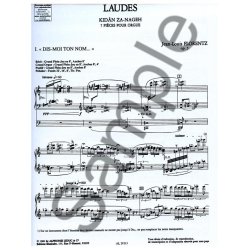 Jean-Louis Florentz: Laudes Op.5 (Kidan Za-Nageh) Complete (Organ)