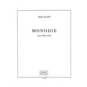 Jehan Ariste Alain: Monodie (Flute solo)