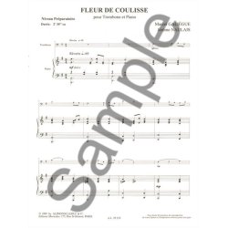 Marcel & J&eacute;r&ocirc;me Gali&egrave;gue M.& Naulais J.: Fleur de Coulisse (Trombone & Piano)