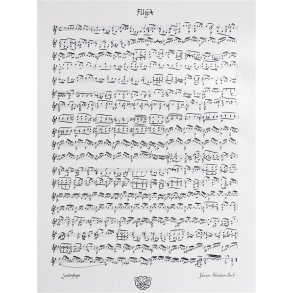 Fugue Lute Solo Poster