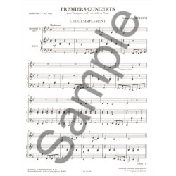 Armando Ghidoni: Premiers Concerts (Trumpet & Piano)