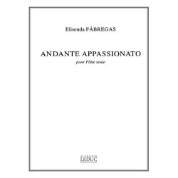 Elisenda F&aacute;bregas: Andante appassionato (Flute solo)