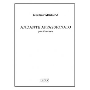Elisenda Fábregas: Andante appassionato (Flute solo)