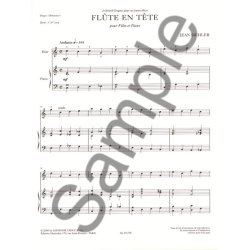 Jean Sichler: Fl&ucirc;te en T&ecirc;te (Flute & Piano)