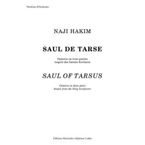 Naji Hakim: Saul de Tarse (Choral-Mixed accompanied)