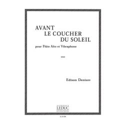 Edison Denisov: Avant le Coucher du Soleil (Flute & Percussion)
