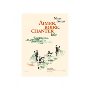 Johann Baptist II Strauss: Wine, Women and Song Op.333 (Clarinet & Piano)