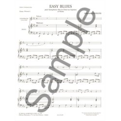 Armando Ghidoni: Easy Blues (Saxophone-Alto & Piano)