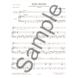 Armando Ghidoni: Easy Blues (Saxophone-Alto & Piano)