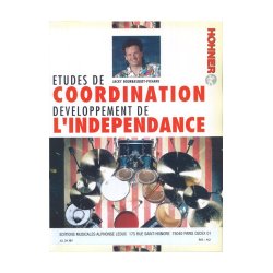 Bourbasquet: Etudes de coordination, d&eacute;veloppement de l'ind&eacute;pendance pour batterie