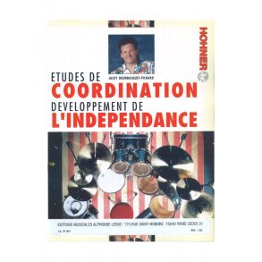 Bourbasquet: Etudes de coordination, développement de l'indépendance pour batterie
