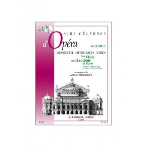 Various Composers: Airs célèbres d'Opéras Vol.2 (Flute & Piano)