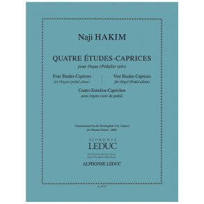 Naji Hakim: 4 Etudes-Caprices (Organ)