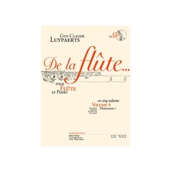 Guy-Claude Luypaerts: De la Fl&ucirc;te Vol.4 (Flute & Piano)