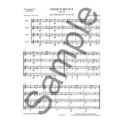 Anton&iacute;n Dvor&aacute;k: Danse slave No.8, Op.46 (Horns 4)
