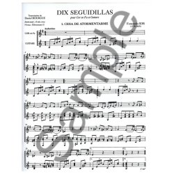 Fernando Sor: 10 Seguidillas (Horn & other instrument(s))