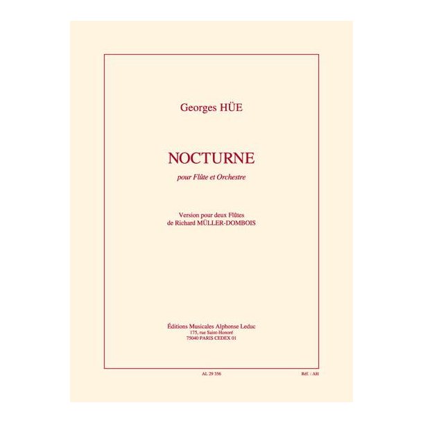 Georges H&uuml;e: Nocturne (Flutes 2)
