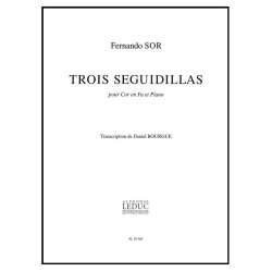 Fernando Sor: 3 Seguidillas (Horn & Piano)